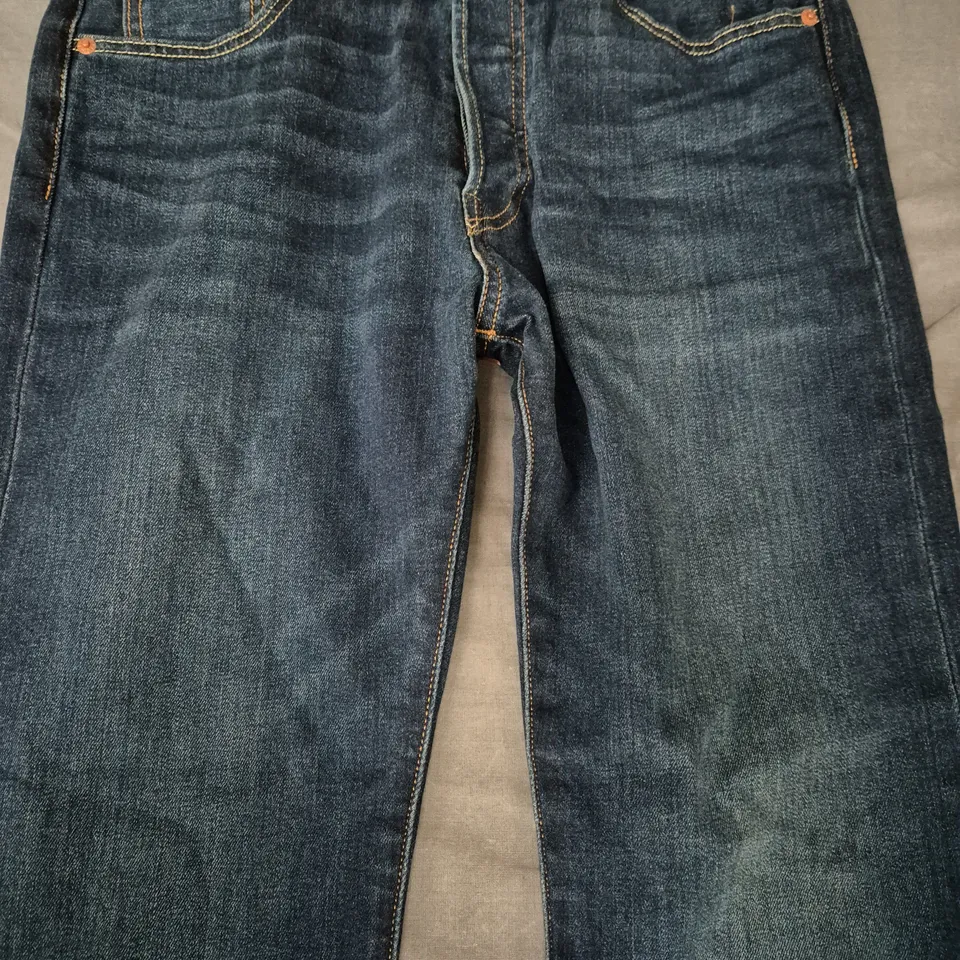 LEVI STRAUSS 501 ORIGINAL JEANS IN BLUE SIZE 30X32