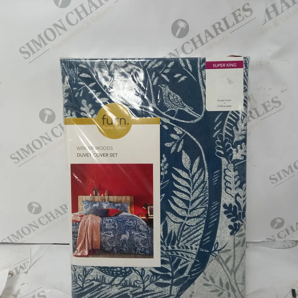 FURN WINTER WOOD DUVET COVER SET - SUPER KING