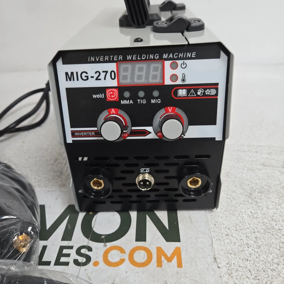 MIG-270 INVERTER WELDER – MIG/MMA/TIG (BOXED )