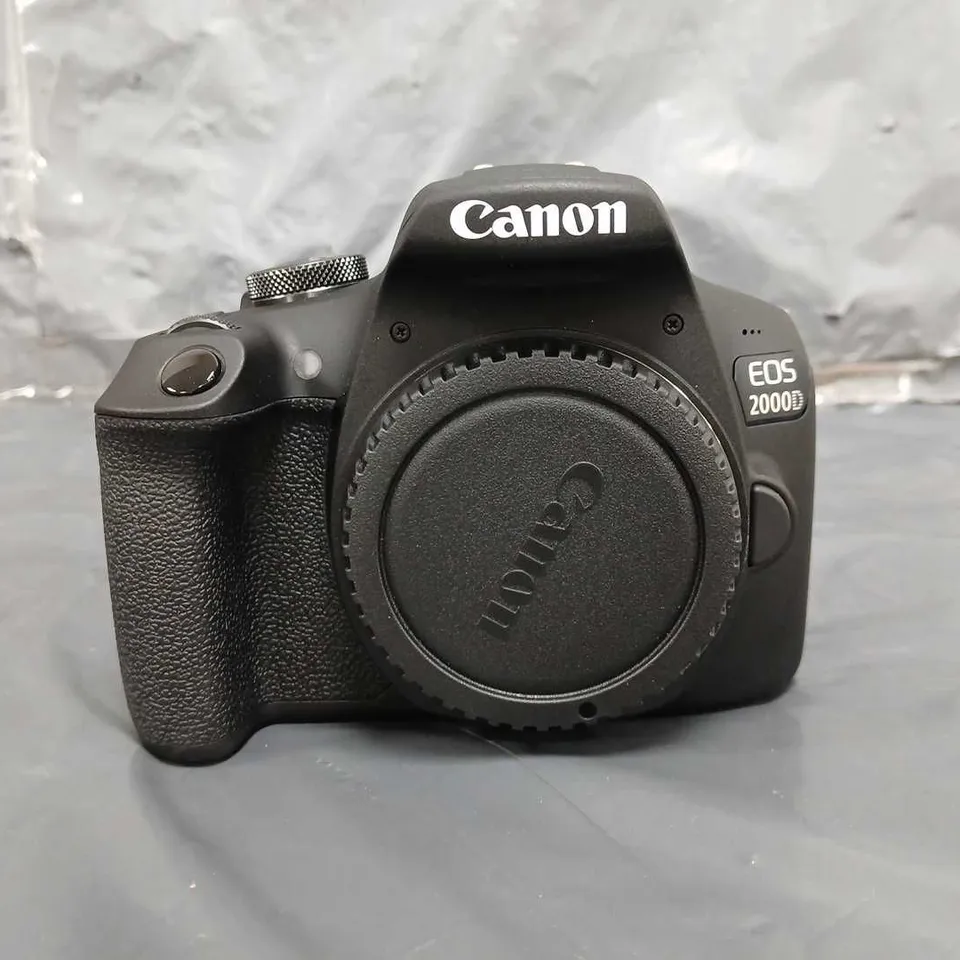 BOXED CANON EOS 2000D SLR BLACK CAMERA  RRP £589.99