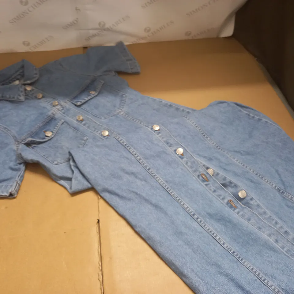 ENV[] DENIM MAXI DRESS - M