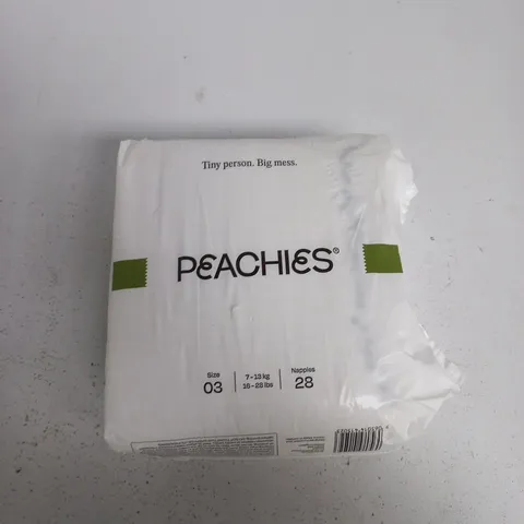 PEACHIES BABY NAPPIES SIZE 3 – 28 NAPPIES (7–13 KG)