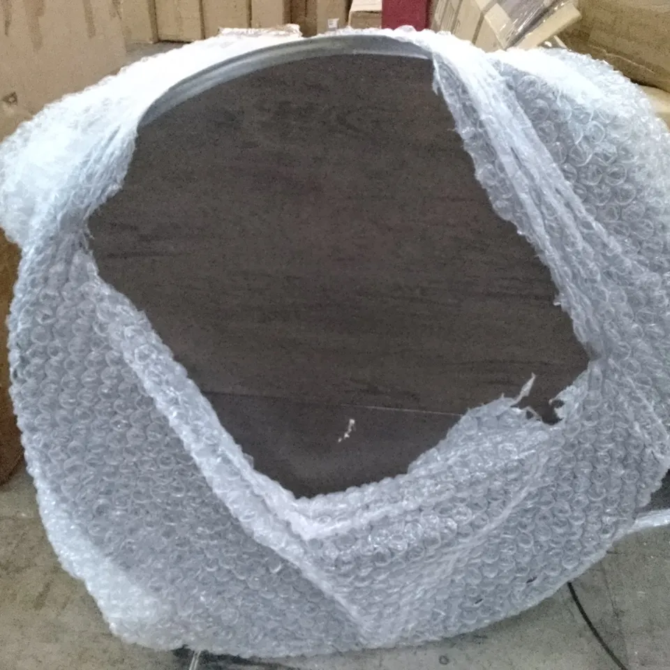 ROUND EXTENDABLE TABLE TOP - DARK OAK
