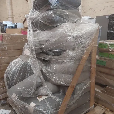 PALLET CONTAINING A VERY LARGE QUANTITY OF ASSORTED DESIGNER FURNITURE PARTS INCLUDING: SOFA PARTS ECT