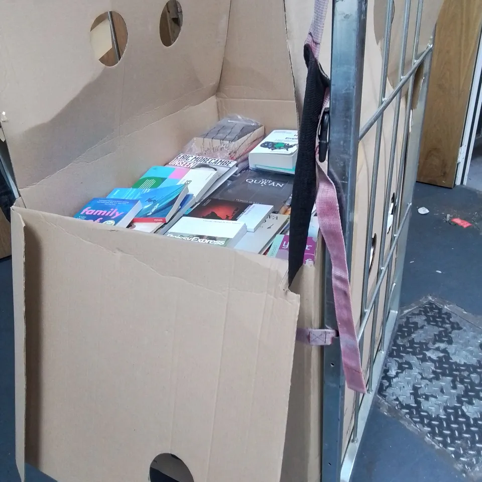LARGE QUANTITY OF ASSORTED BOOKS TO INCLUDE EASY MEALS EVERYDAY, BIRTH A HISTORY AND VARIOUS KIDS BOOKS 