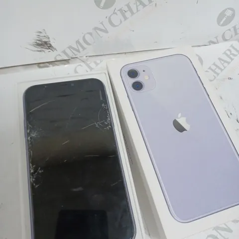 BOXED APPLE IPHONE 11 IN PURPLE