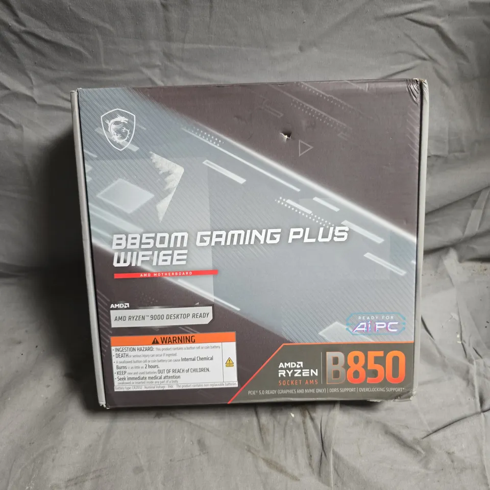 MSI B850M GAMING PLUS WIFI MOTHERBOARD