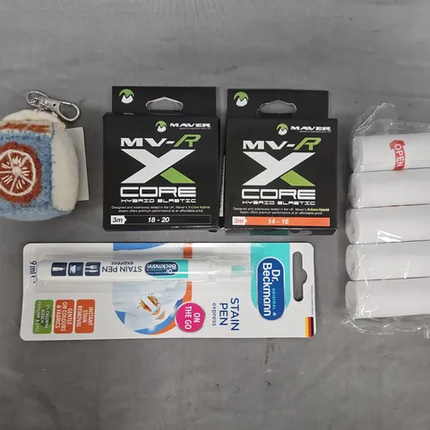 APPROXIMATELY 10 ASSORTED HOUSEHOLD ITEMS TO INCLUDE STAIN PEN, ETC