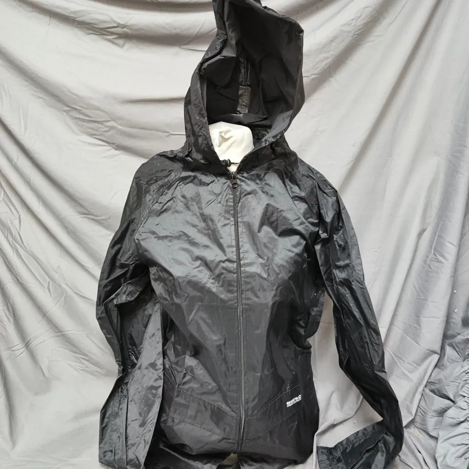 REGATTA STORMBREAK WATERPROOF JACKET UK L (EU 52-54) BLACK