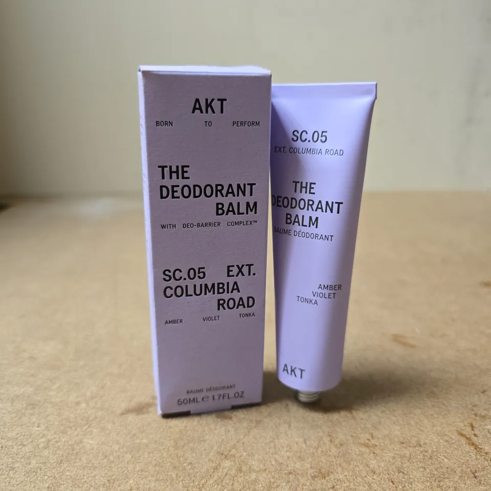 BOXED AKT THE DEODORANT BALM – AMBER VIOLET TONKA, 50ML