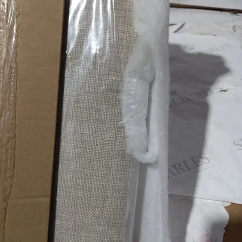 BOXED BEESTON FABRIC PADDED HEADBOARD - DOUBLE (COLLECTION ONLY)
