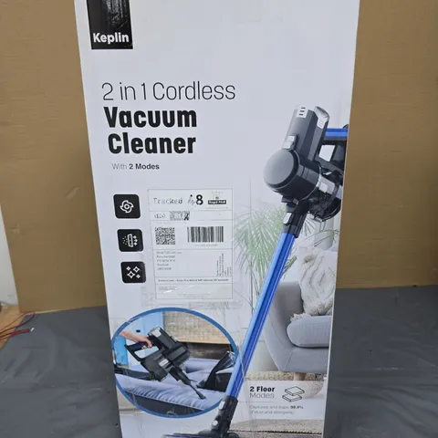 KEPLIN 2-IN-1 CORDLESS VACUUM CLEANER – BOXED