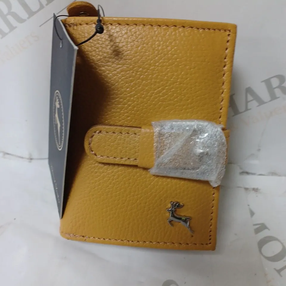 WOMENS ASHWOOD LEATHER RFID BUCKLED PURSE