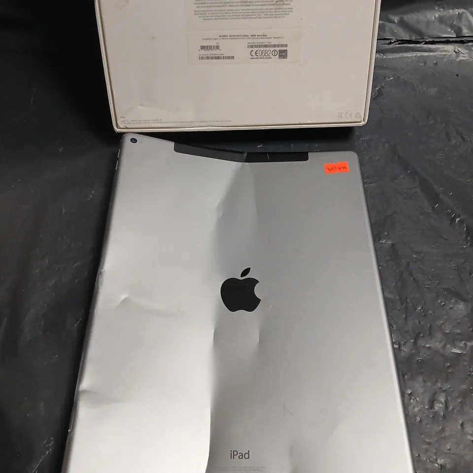 APPLE IPAD PRO 128GB WI-FI + CELLULAR (SILVER) – MODEL A1652, BOXED