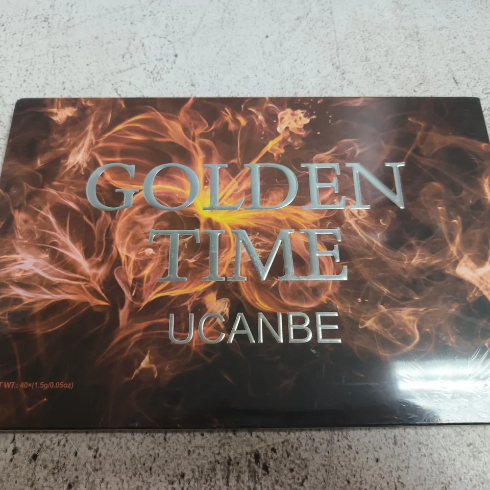 SEALED UCANBE GOLDEN TIME EYESHADOW PALETTE