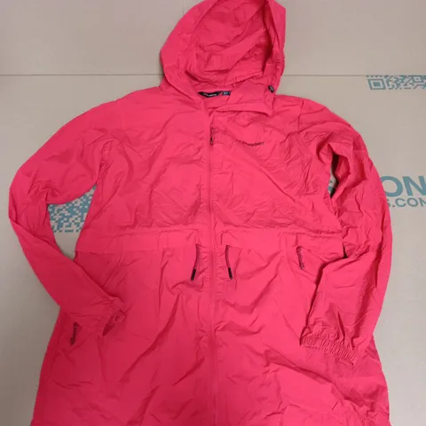 BERGHAUS THIN ZIP JACKET IN RED - UK 14