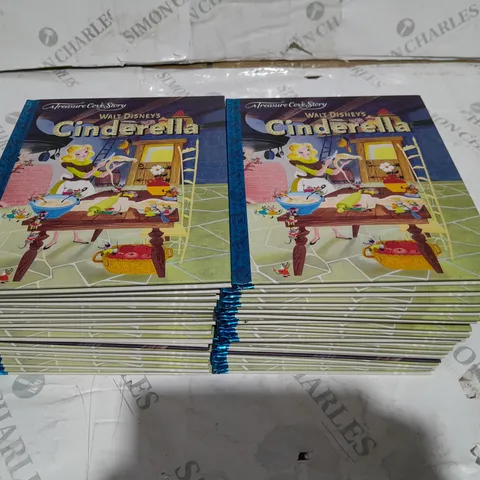 LOT OF 32 WALT DISNEYS CINDERELLA STORY BOOKS