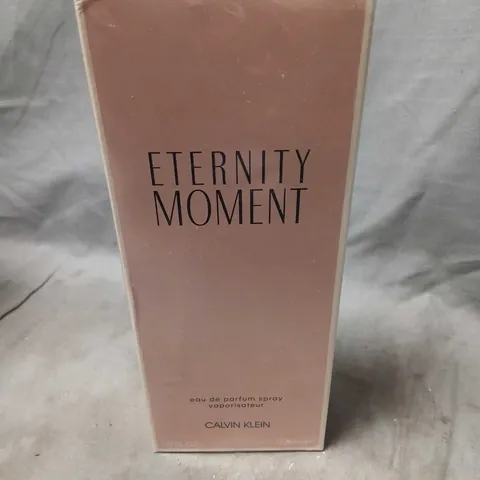 BOXED AND SEALED CALVIN KLEIN ETERNITY MOMENT EAU DE PARFUM 100ML