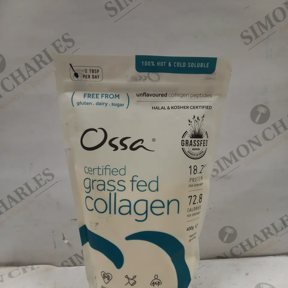 OSSA GRASS FED COLLAGEN, 400G 