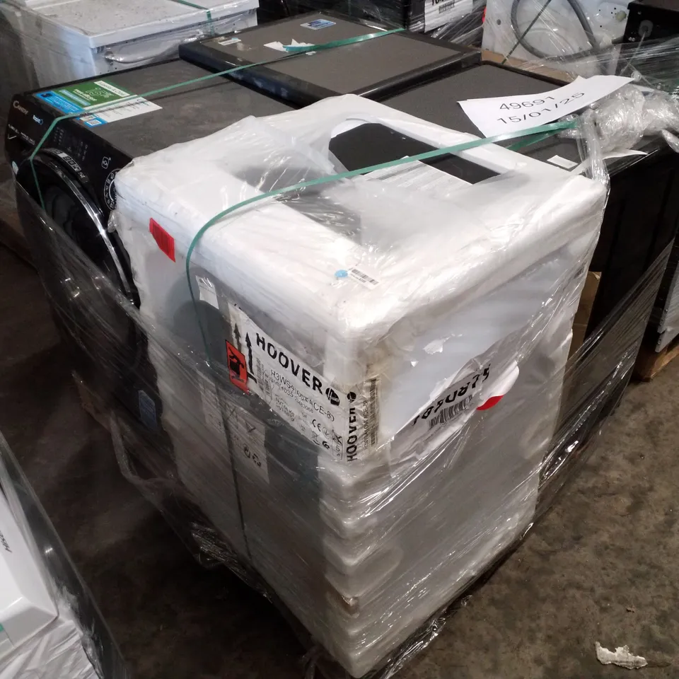 PALLET OF APPROXIMATELY 4 UNPROCESSED RAW RETURN WHITE GOODS TO INCLUDE