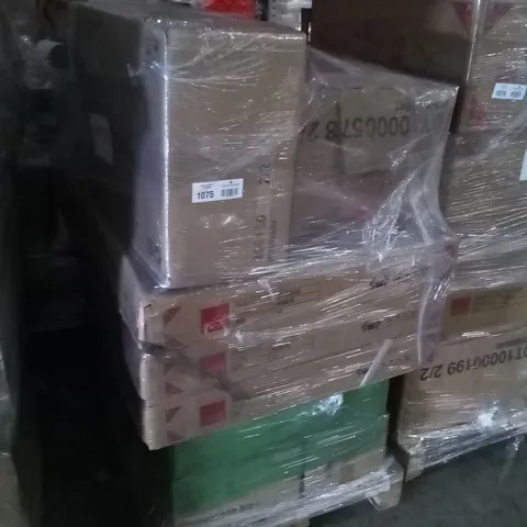 PALLET OF ASSORTED BOXED DINING TABLE PARTS