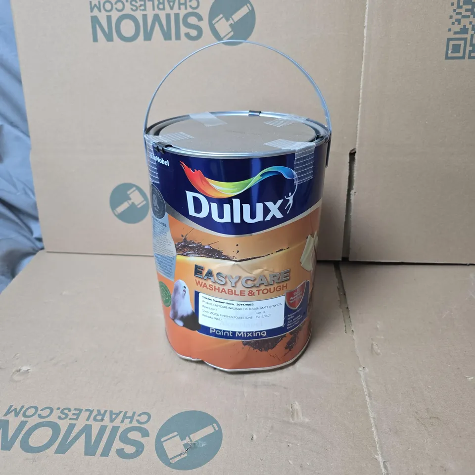 DULUX EASYCARE WASHABLE AND TOUGH MATT 5L "SUMMER LINEN"