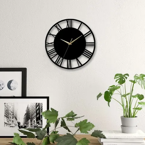 BOXED SOVA METAL WALL CLOCK