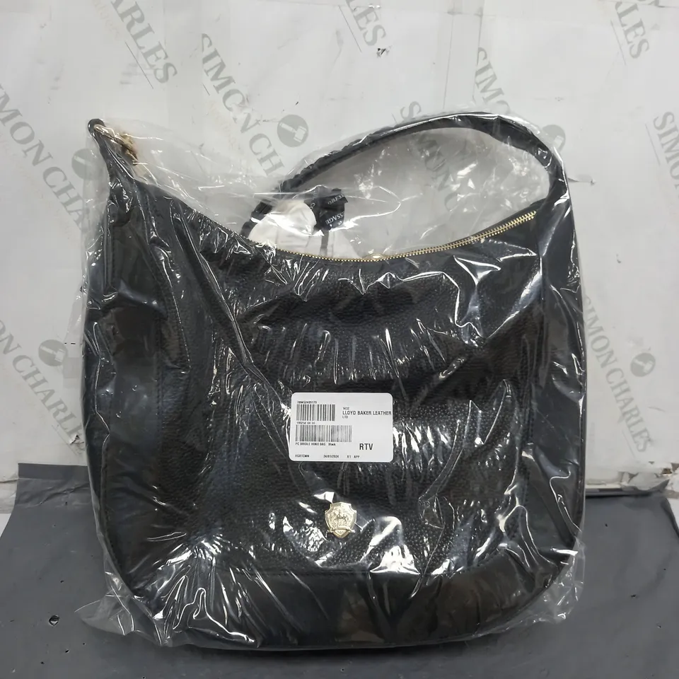 PAUL COSTELLOE BRIDLE LEATHER HOBO BAG