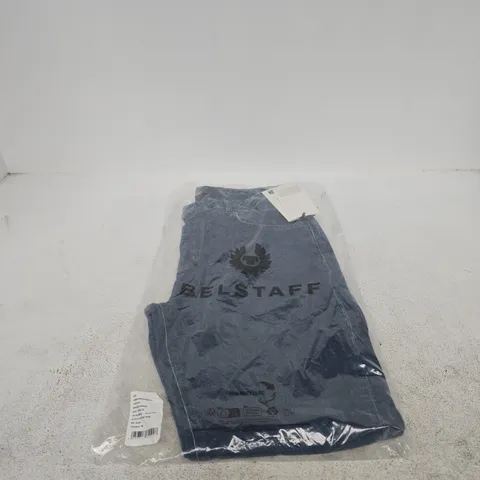 BELSTAFF WASHED INDIGO JEANS W34 L32