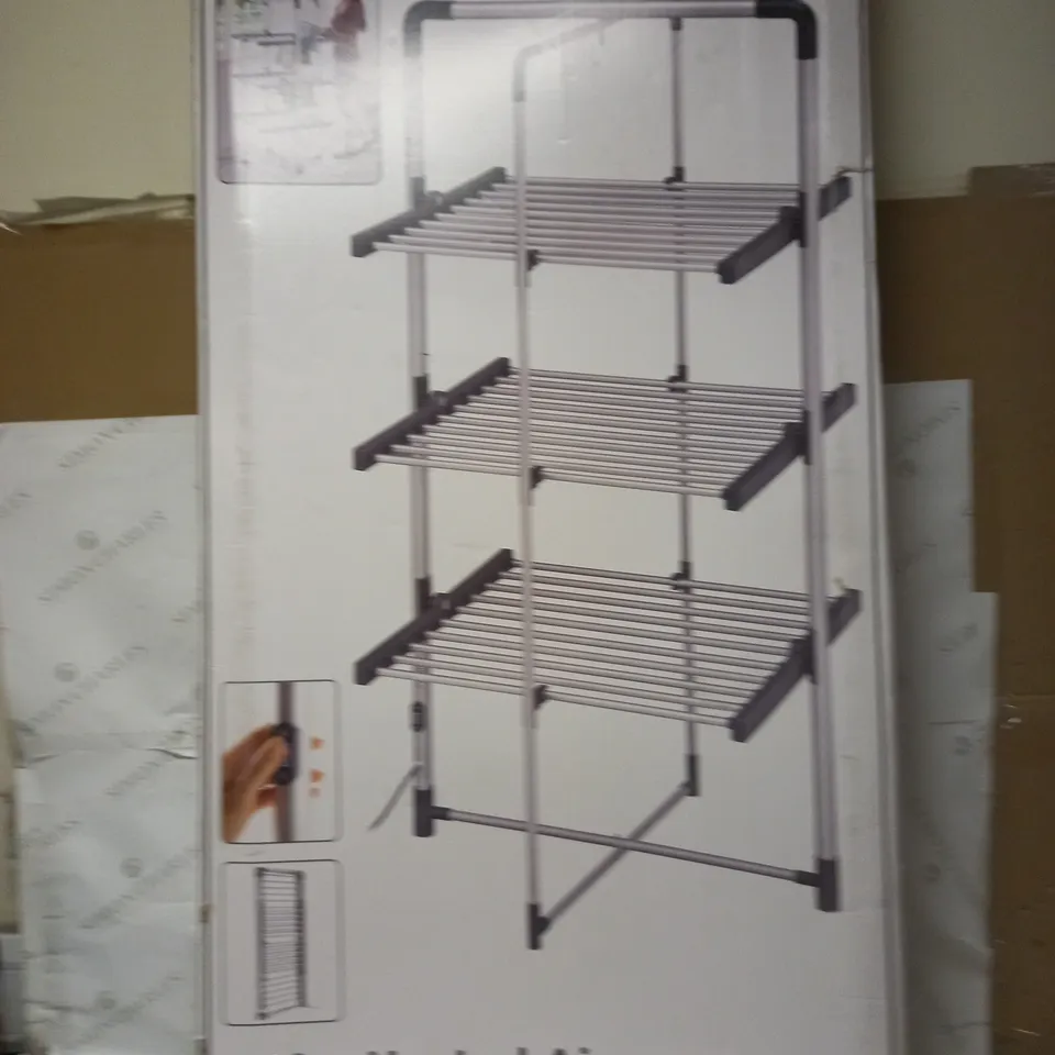3 TIER HEATED AIRER - CHROME (COLLECTION ONLY) RRP £139.99