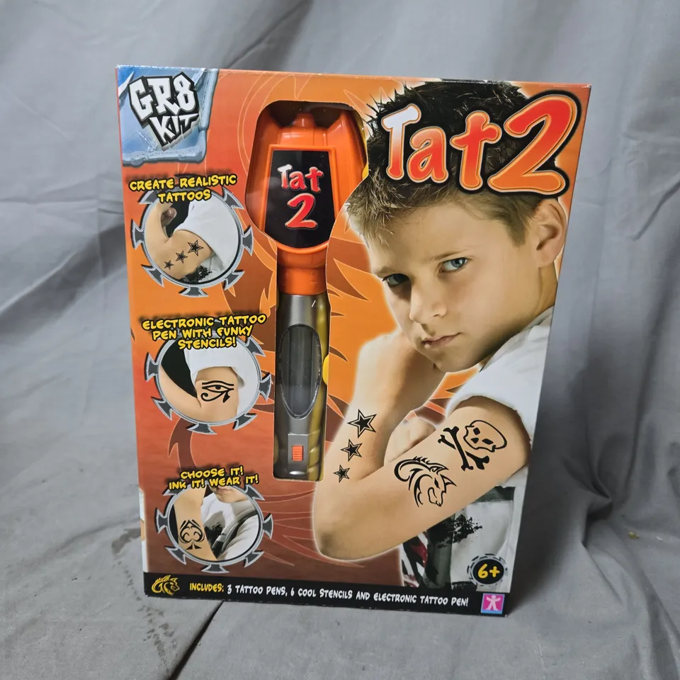 BOXED GR8 KIT TAT2 TATTOO PEN RRP £17.99