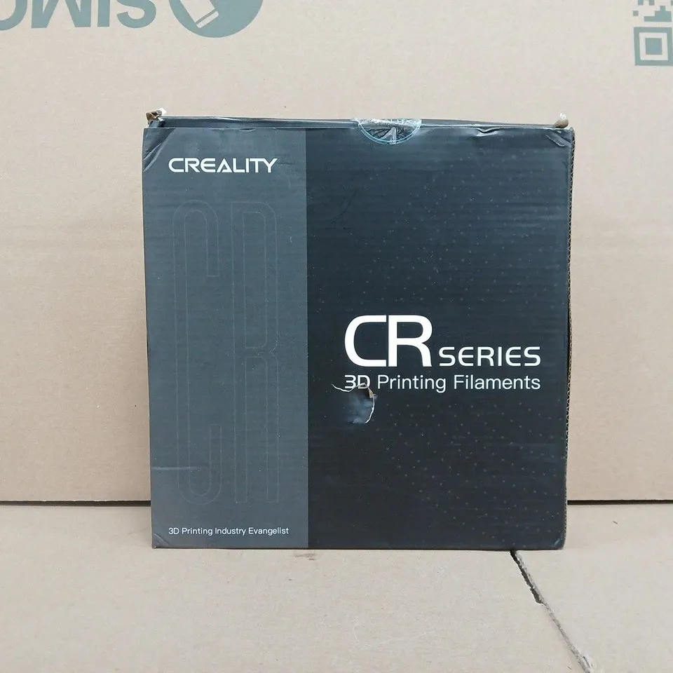 BOXED CREALITY CR SERIES 3D PRINTING FILAMENT IN BLACK