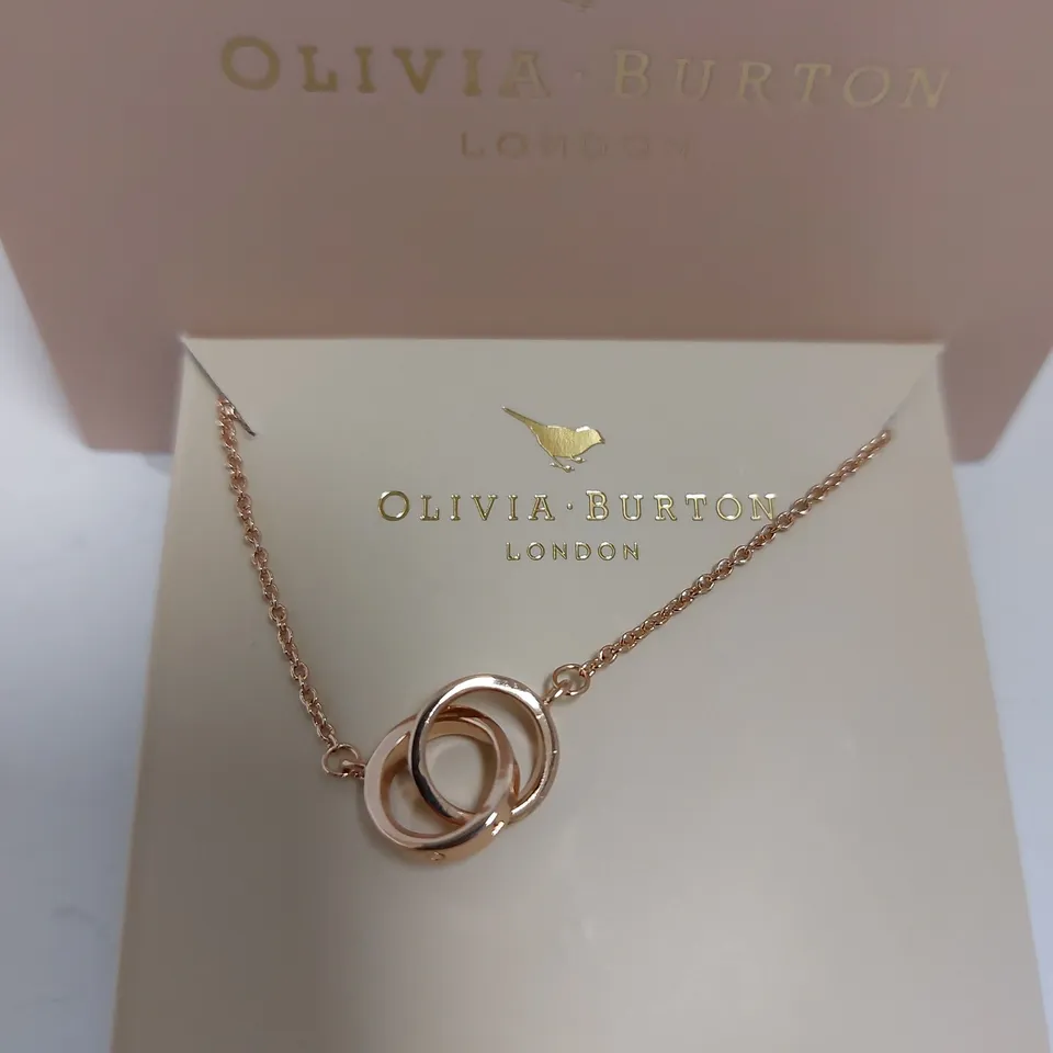 BOXED OLIVIA BURTON THE CLASSICS GOLD NECKLACE