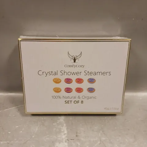 BOXED SEALED COMFYCOZY CRYSTAL SHOWER STEAMERS 