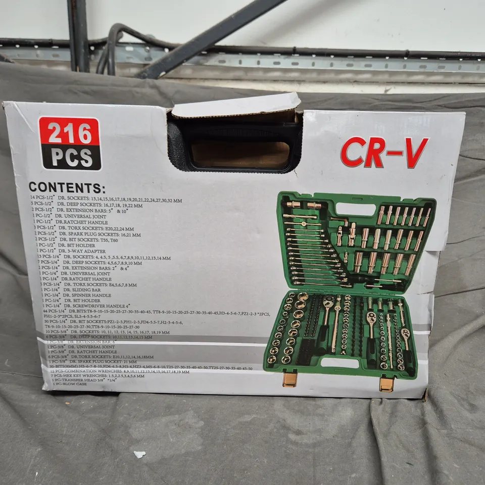 CR-V 216 TOOLBOX SET
