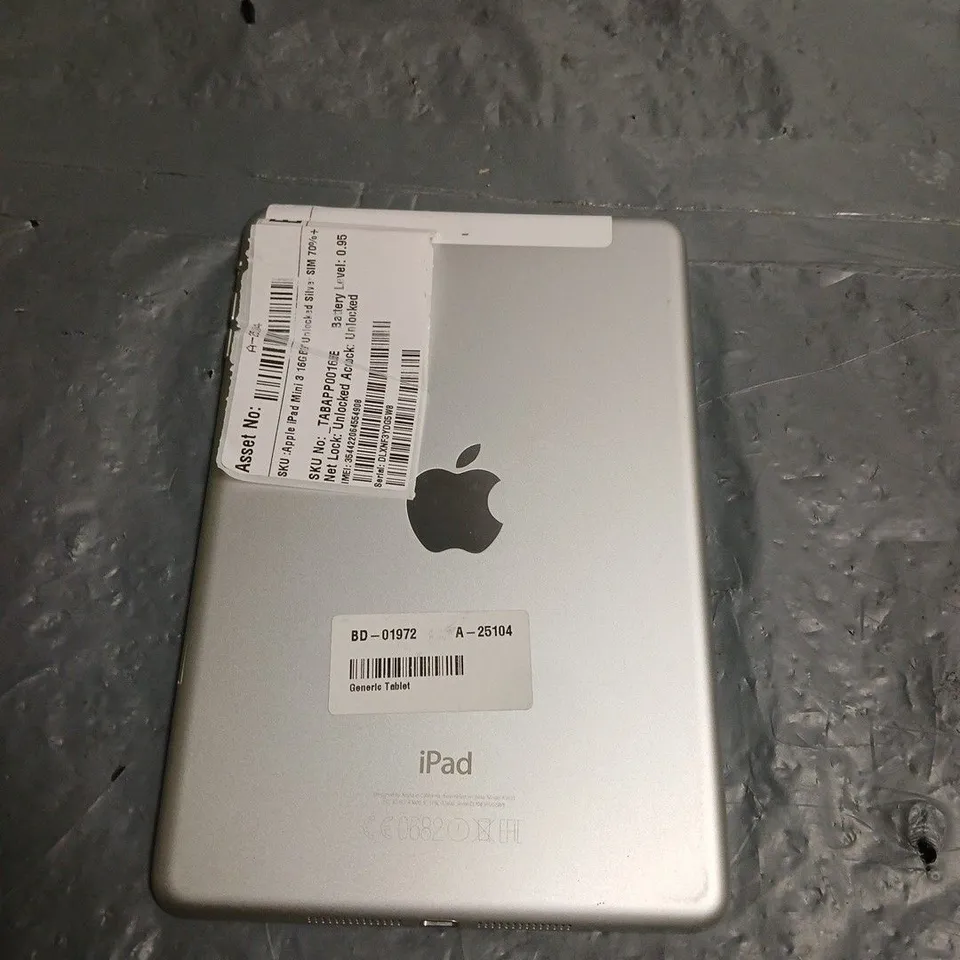 APPLE IPAD MINI 3 16GB 