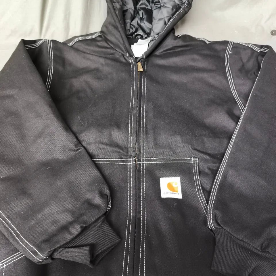 CARHARTT HOODED JACKET – LARGE 