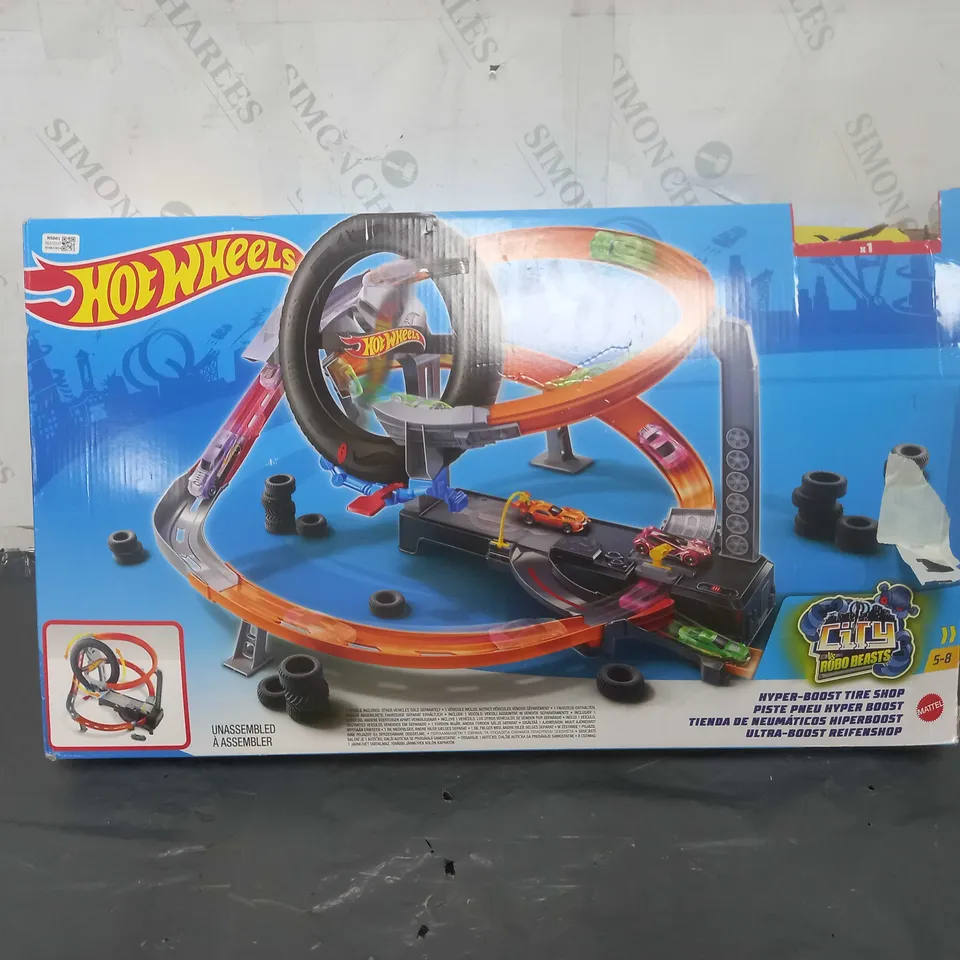 HOTWHEELS HYPER-BOOST TIRE SHOP 