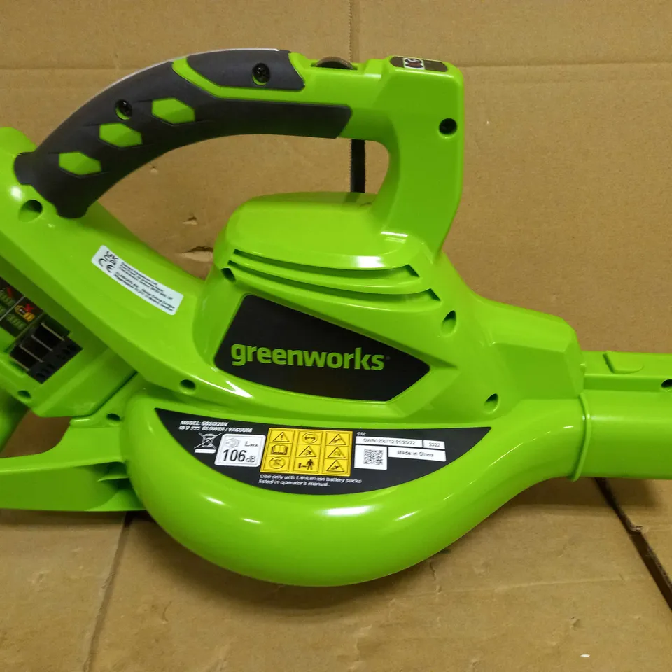 GREENWORKS 48V CORDLESS BLOWER