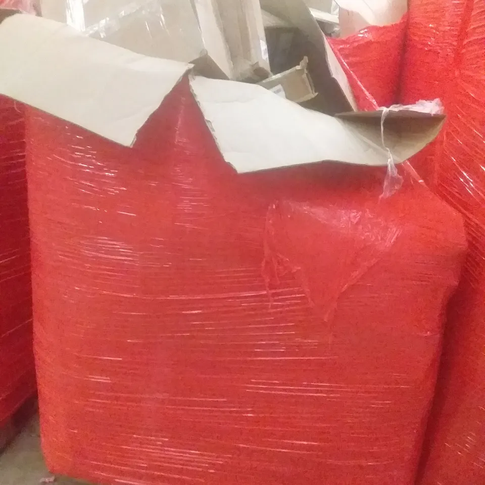 PALLET OF ASSORTED ITEMS INCLUDING NON-WOVEN WARDROBE, SIDE TABLE, STORAGE BOXES 