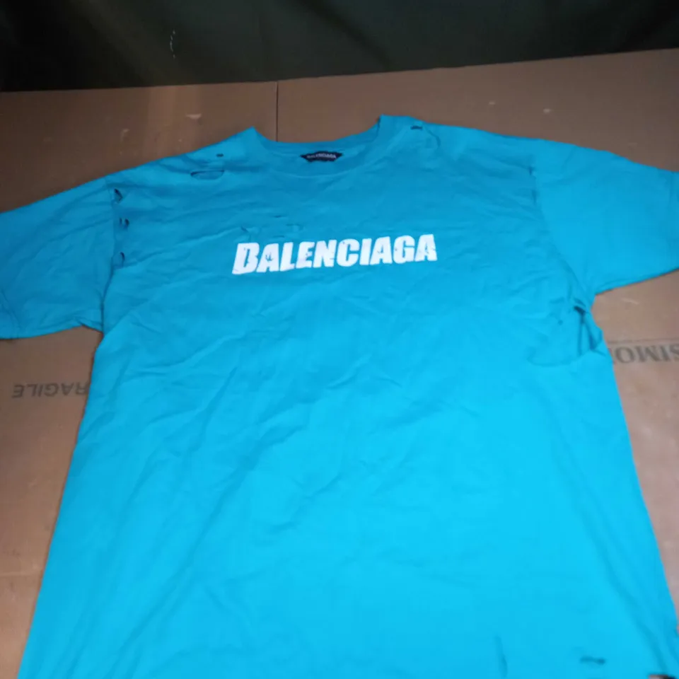 BALENCIAGA LOGO T-SHIRT SIZE UNSPECIFIED