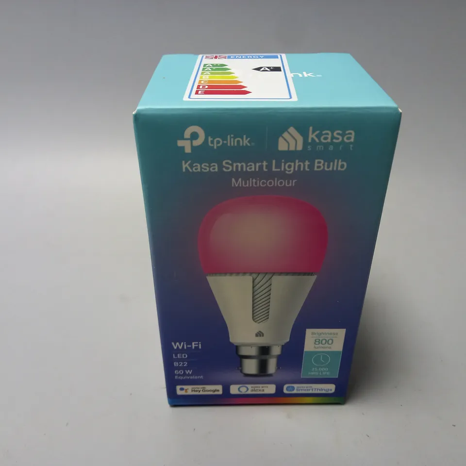 BOXED TP-LINK KASA SMART LIGHT BULB I-FI LED B22 60W