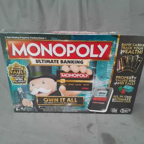 SEALED MONOPOLY ULTIMATE BANKING BOARD GAME
