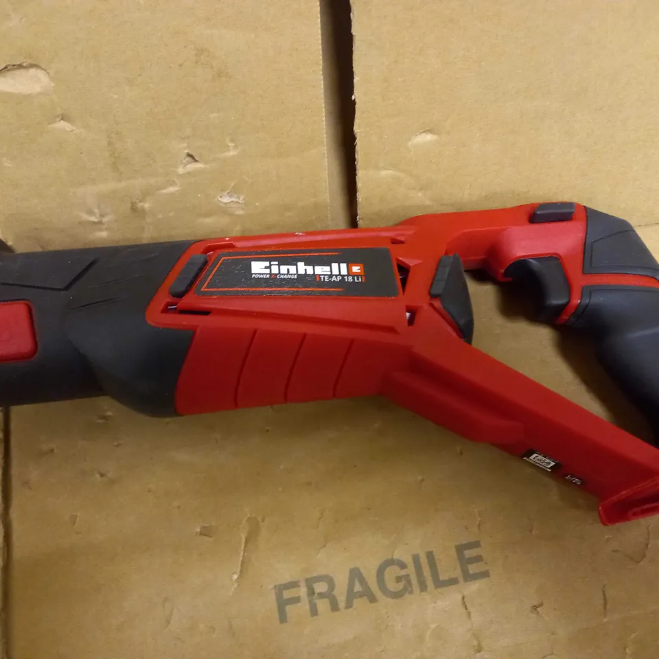 EINHELL TE-AP 18 LI POWER X-CHANGE 18V CORDLESS RECIPROCATING SAW