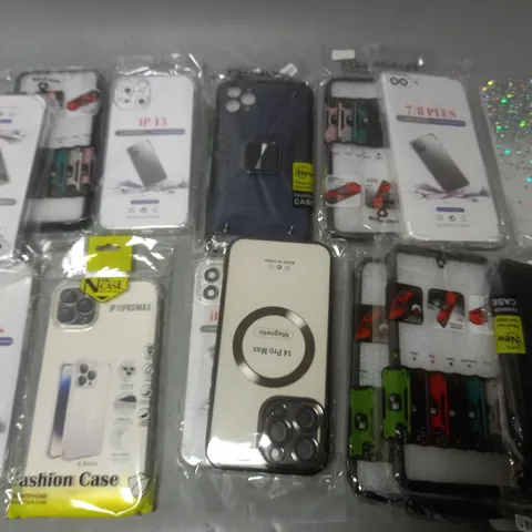 LOT OF ASSORTED MOBILE PHONE CASES FOR VARIOUS MODELS