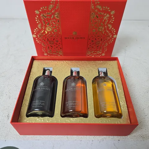 BOXED MOLTON BROWN FLORAL & SPICY BODY CARE COLLECTION