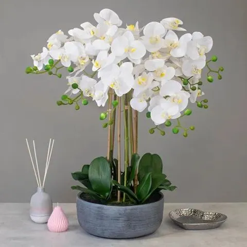 ARTIFICIAL ORCHID ARRANGEMENT IN POT