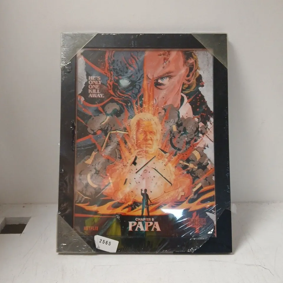 STRANGER THINGS SEASON 4 CHAPTER 8 "PAPA" POSTER