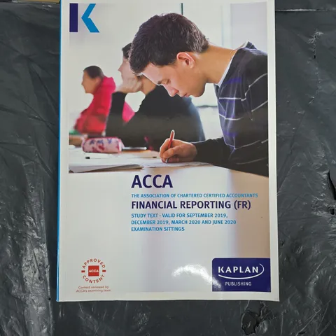 KAPLAN ACCA FINANCIAL REPORTING STUDY TEXT  