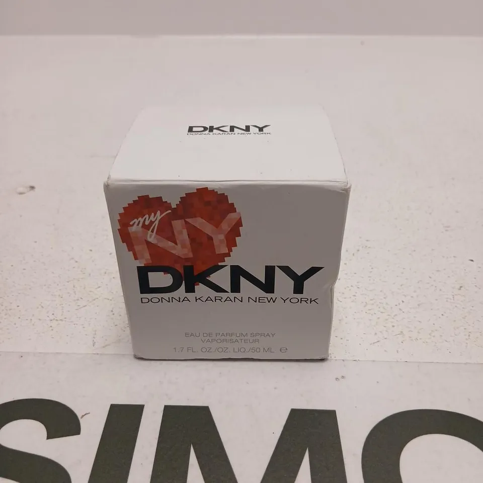 BOXED DKNY DONNA KARAN MYNY EAU DE PARFUM SPRAY 50ML MY NY